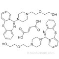 Fumarate de quétiapine CAS 111974-72-2